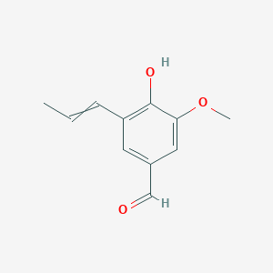 4-Hydroxy-3-methoxy-5-prop-1-enylbenzaldehyde