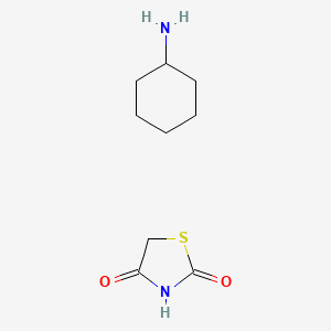 Cyclohexylamine salt of 2,4-thiazolidinedione