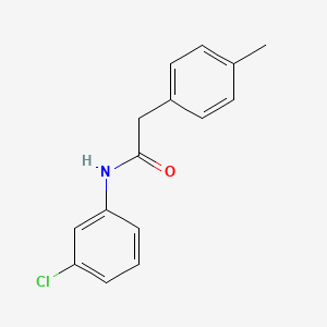 N-(3-chlorophenyl)-2-(p-tolyl)acetamide