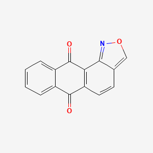 molecular formula C15H7NO3 B14160679 Anthra[1,2-c]isoxazole-6,11-dione CAS No. 36139-44-3