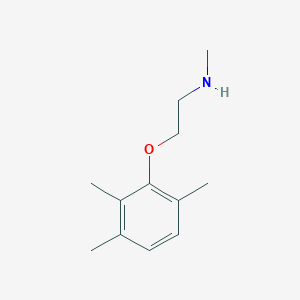 molecular formula C12H19NO B1416090 N-Methyl-2-(2,3,6-trimethylphenoxy)ethanamine CAS No. 915921-02-7