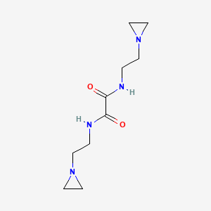 Oxamide, N,N'-bis(2-(1-aziridinyl)ethyl)-