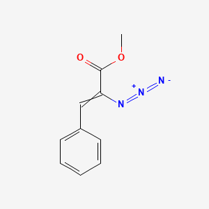 Methyl 2-azido-3-phenylprop-2-enoate