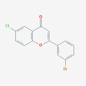 2-(3-bromophenyl)-6-chloro-4H-chromen-4-one