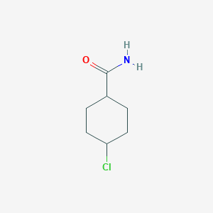 4-Chlorocyclohexane-1-carboxamide