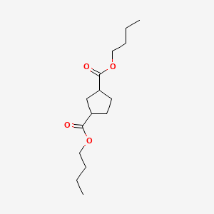 1,3-Cyclopentanedicarboxylic acid, dibutyl ester