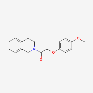 1-(3,4-Dihydro-1H-isoquinolin-2-yl)-2-(4-methoxy-phenoxy)-ethanone