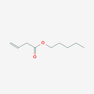 molecular formula C9H16O2 B14161409 Pentyl 3-butenoate CAS No. 23163-06-6