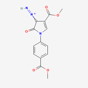 Imino-[4-methoxycarbonyl-1-(4-methoxycarbonylphenyl)-2-oxo-pyrrol-3-ylidene]azanium