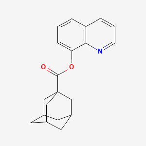 8-Quinolyl 1-adamantanecarboxylate