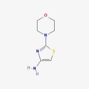 molecular formula C7H11N3OS B1416146 2-吗啉-4-基-噻唑-4-胺 CAS No. 695147-00-3