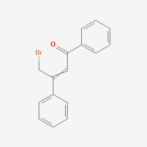 4-Bromo-1,3-diphenylbut-2-en-1-one