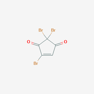 2,2,4-Tribromocyclopent-4-ene-1,3-dione