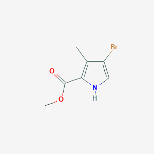 molecular formula C7H8BrNO2 B1416151 4-溴-3-甲基-1H-吡咯-2-羧酸甲酯 CAS No. 1092286-09-3