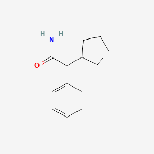 2-Cyclopentyl-2-phenylacetamide