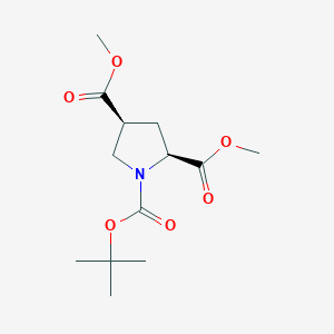 (2S,4S)-1-tert-butyl 2,4-dimethyl pyrrolidine-1,2,4-tricarboxylate