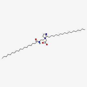 1H-Imidazolium, 1-(carboxymethyl)-2-heptadecyl-4,5-dihydro-1-(2-((1-oxooctadecyl)amino)ethyl)-, inner salt