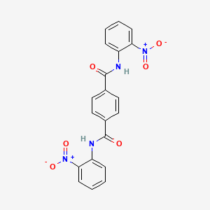 n,n'-Bis(2-nitrophenyl)benzene-1,4-dicarboxamide