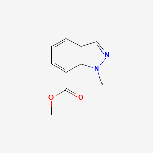molecular formula C10H10N2O2 B1416166 1-甲基-1H-吲唑-7-甲酸甲酯 CAS No. 1092351-84-2