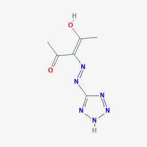 2,4-Pentanedione, 3-(1H-tetrazol-5-ylazo)-