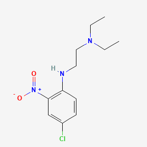 Aniline, 4-chloro-N-(2-(diethylamino)ethyl)-2-nitro-