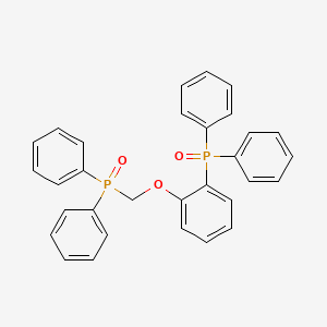 molecular formula C31H26O3P2 B14161695 {2-[(Diphenylphosphoryl)methoxy]phenyl}(diphenyl)phosphane oxide CAS No. 160625-25-2