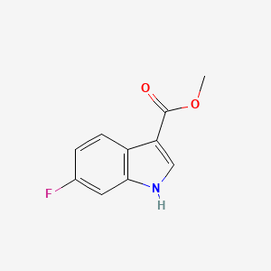 molecular formula C10H8FNO2 B1416173 Methyl 6-fluoro-1H-indole-3-carboxylate CAS No. 649550-97-0