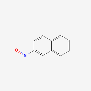 molecular formula C10H7NO B14161748 2-Nitrosonaphthalene CAS No. 6610-08-8