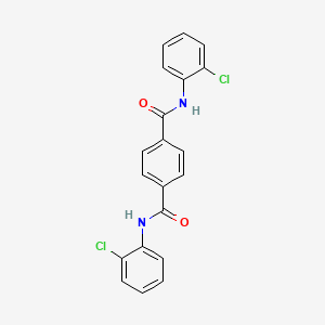 n,n'-Bis(2-chlorophenyl)benzene-1,4-dicarboxamide