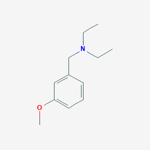 molecular formula C12H19NO B14161862 3-Methoxy-N,N-diethylbenzylamine CAS No. 27958-95-8