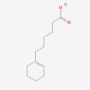 molecular formula C12H20O2 B14161865 6-(1-Cyclohexenyl)hexanoic acid CAS No. 4132-61-0