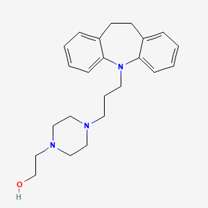 1-Piperazineethanol, 4-(3-(10,11-dihydro-5H-dibenz(b,f)azepin-5-yl)propyl)-