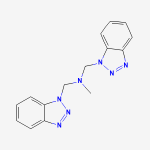 N,N-bis[(benzotriazol-1-yl)methyl]methylamine