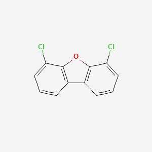 molecular formula C12H6Cl2O B14162020 4,6-Dichlorodibenzofuran CAS No. 64560-13-0