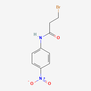 3-Bromo-n-(4-nitrophenyl)propanamide