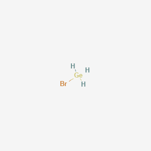 molecular formula BrGeH3 B14162278 Bromogermane CAS No. 13569-43-2