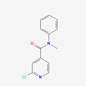 molecular formula C13H11ClN2O B1416231 2-chloro-N-methyl-N-phenylpyridine-4-carboxamide CAS No. 1019383-16-4