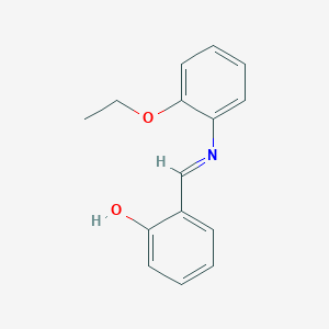 2-{(Z)-[(2-ethoxyphenyl)imino]methyl}phenol