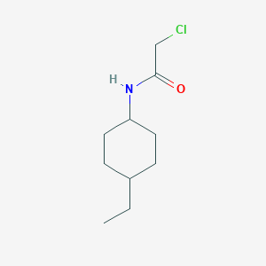 molecular formula C10H18ClNO B1416235 2-Chloro-N-(4-ethylcyclohexyl)acetamide CAS No. 915924-28-6