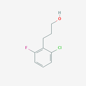 3-(2-Chloro-6-fluorophenyl)propan-1-ol