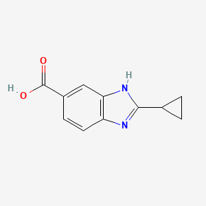 2-cyclopropyl-1H-benzo[d]imidazole-5-carboxylic acid