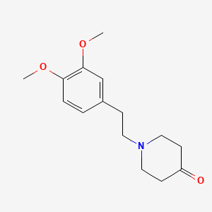 4-Piperidone, 1-(3,4-dimethoxyphenethyl)-