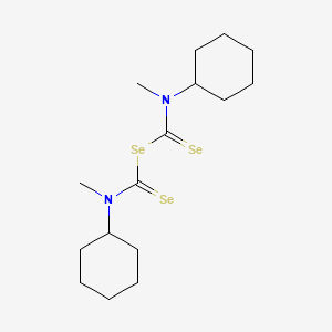 [cyclohexyl(methyl)carbamoselenoyl] N-cyclohexyl-N-methylcarbamodiselenoate