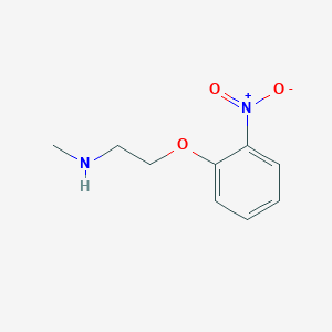 molecular formula C9H12N2O3 B1416252 N-甲基-2-(2-硝基苯氧基)乙胺 CAS No. 1038700-63-8