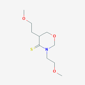 3,5-Bis(2-methoxyethyl)-1,3-oxazinane-4-thione