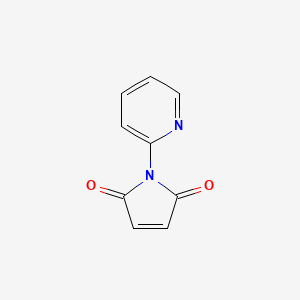 molecular formula C9H6N2O2 B14162703 1-(Pyridin-2-yl)-1h-pyrrole-2,5-dione CAS No. 6952-66-5