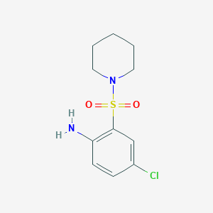 4-Chloro-2-(piperidin-1-ylsulfonyl)aniline