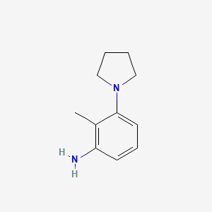 2-Methyl-3-(1-pyrrolidinyl)aniline