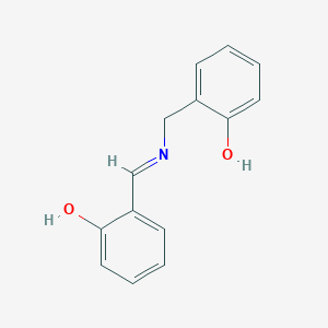 2-[[(2-Hydroxyphenyl)methylideneamino]methyl]phenol