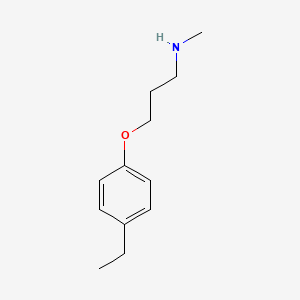 3-(4-Ethylphenoxy)-N-methylpropan-1-amine